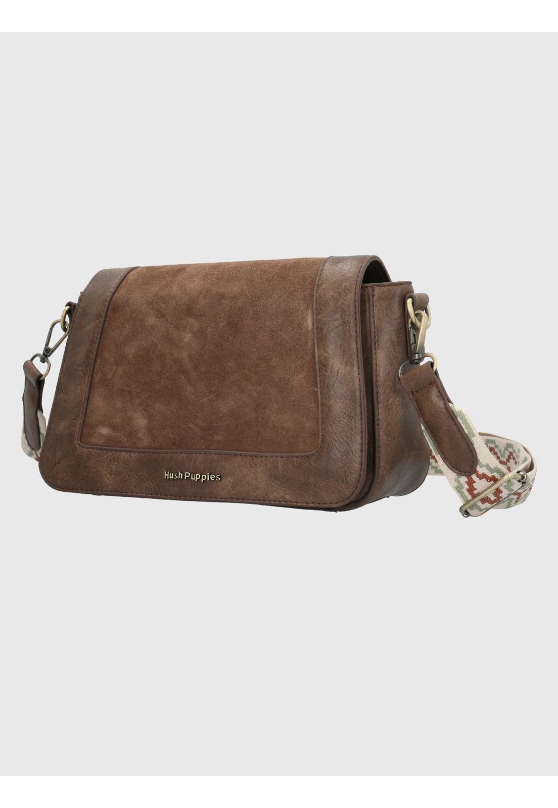 Cartera Ecocuero Café Luck Cross Mujer-1