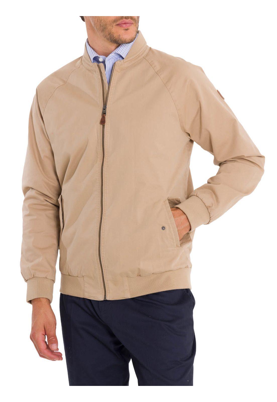 Chaqueta Algodón Orgánico Hombre Classic Beige-4