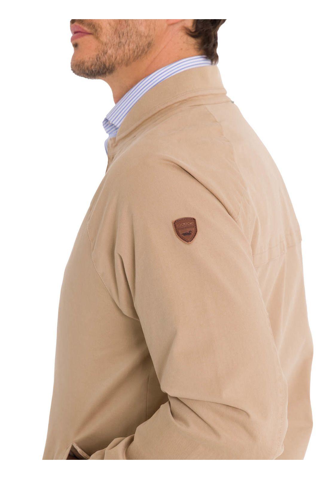 Chaqueta Algodón Orgánico Hombre Classic Beige-9