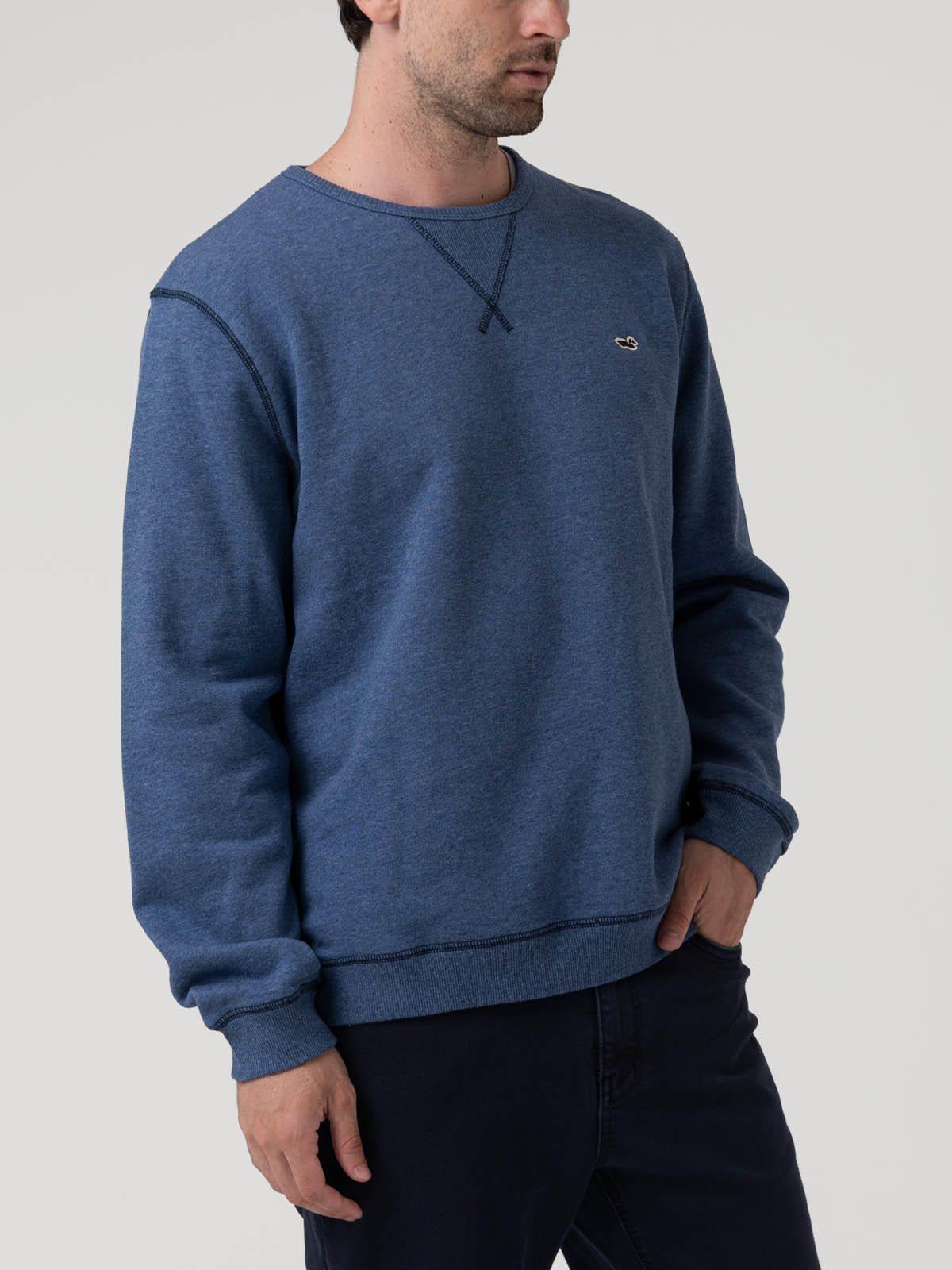 Polerón Algodón Orgánico Frateli Azul Hombre-4