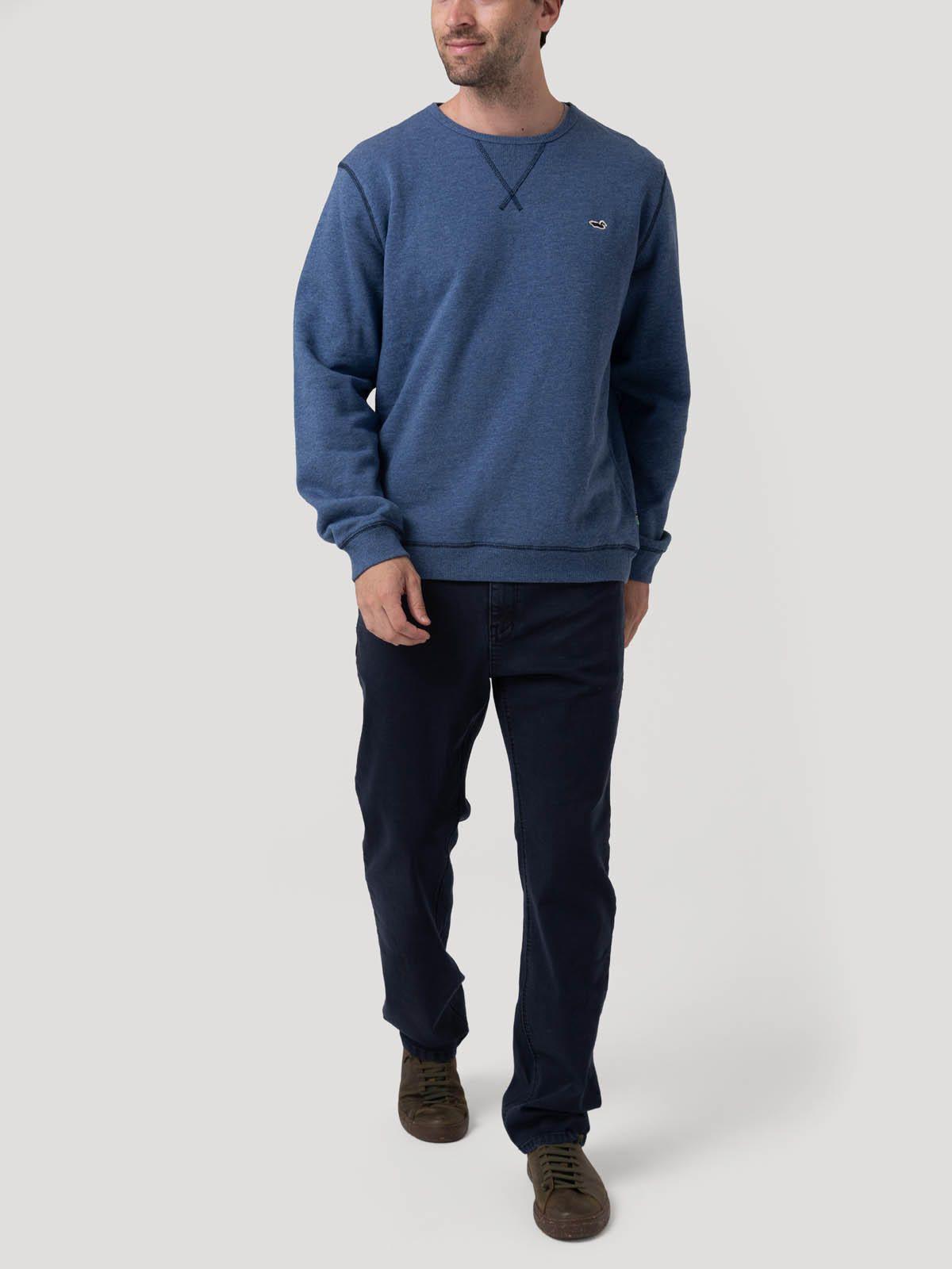 Polerón Algodón Orgánico Frateli Azul Hombre-7