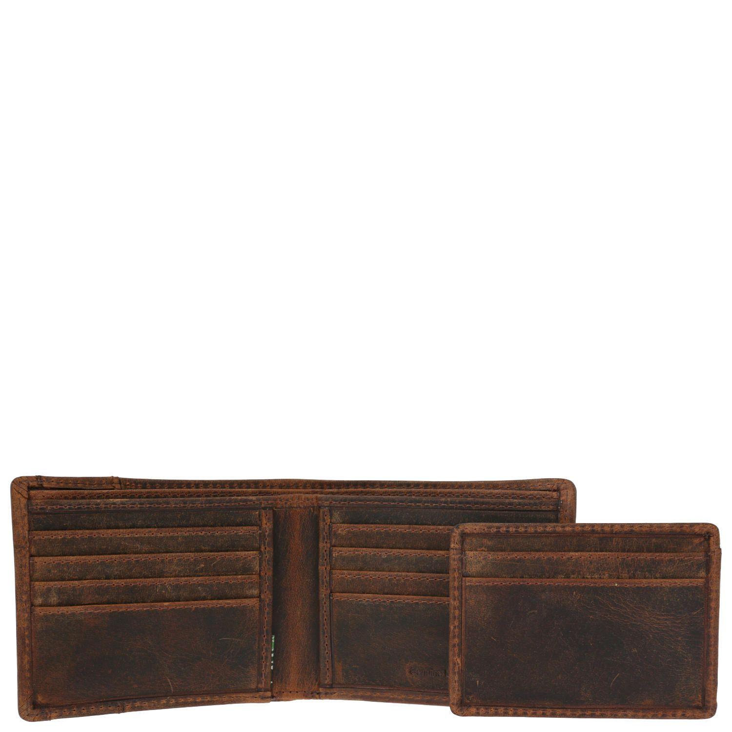 Billetera Cnv/Cuero Hombre Jasper Ventana Café-2