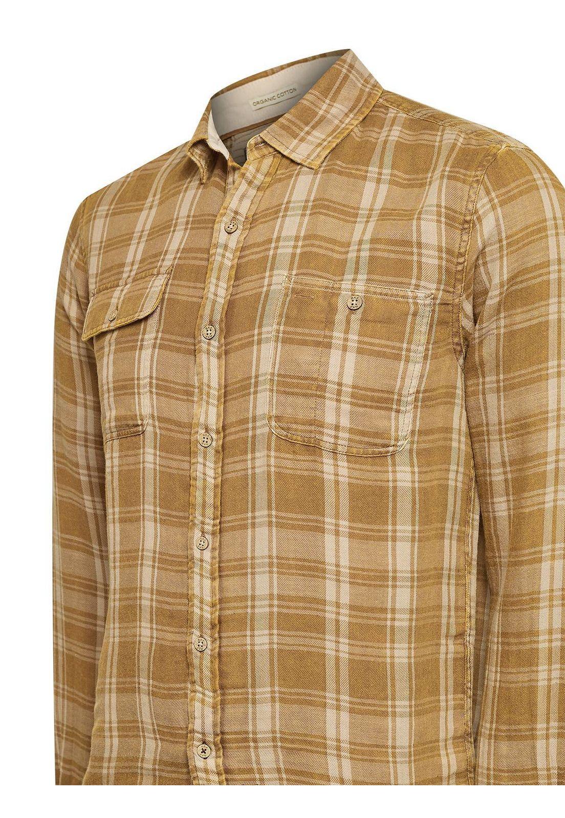 Camisa Algodón Orgánico Hombre Bradford Beige-3