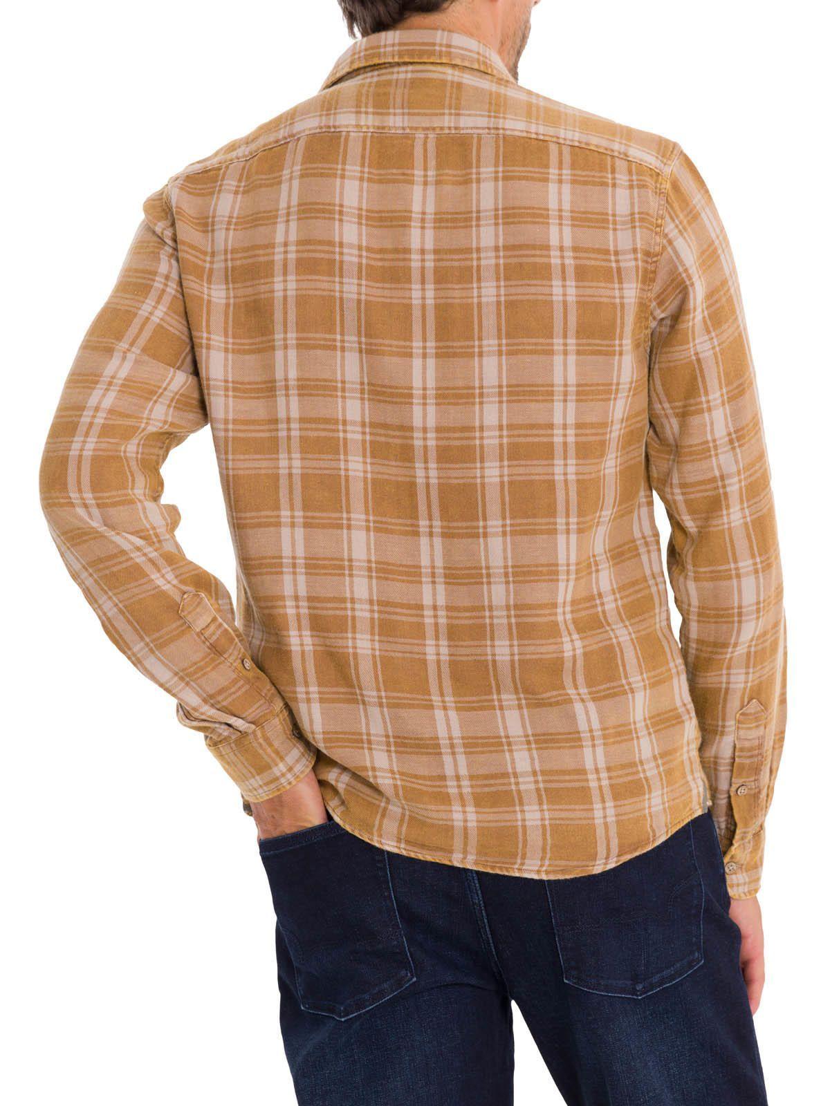 Camisa Algodón Orgánico Hombre Bradford Café-6