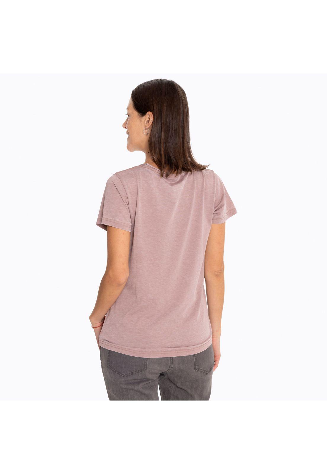 Polera Mujer Nitsuga Tee Terracota-1