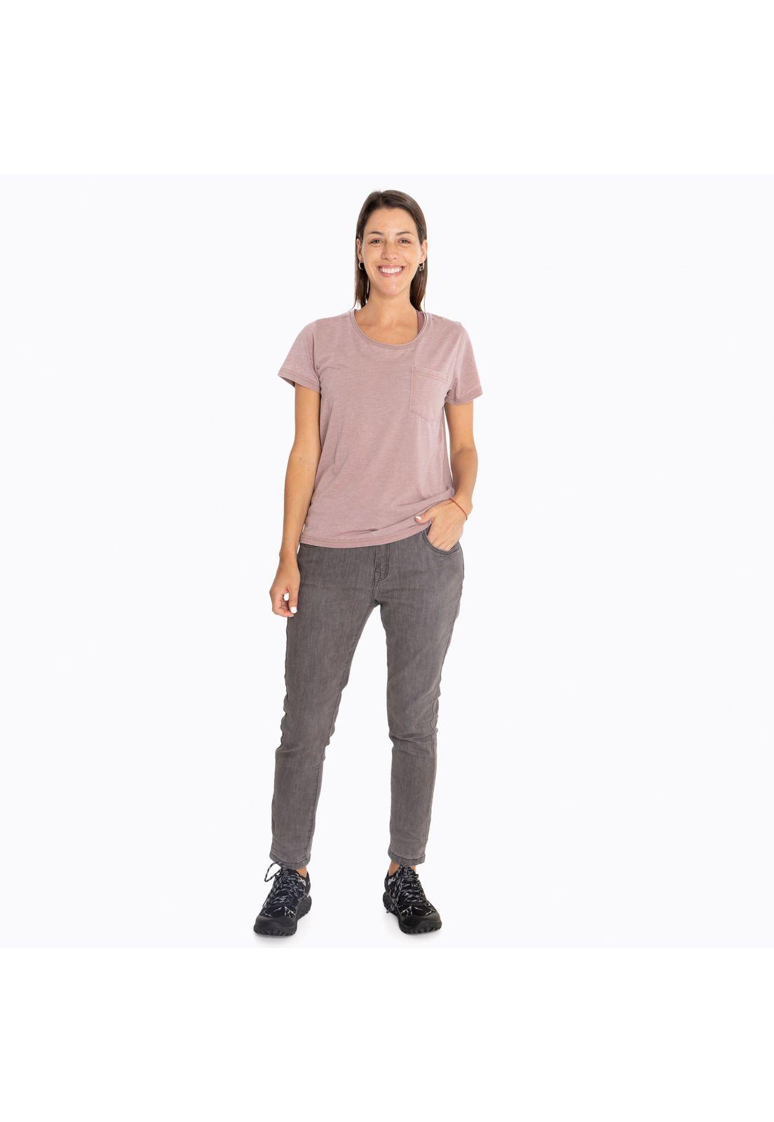 Polera Mujer Nitsuga Tee Terracota-4