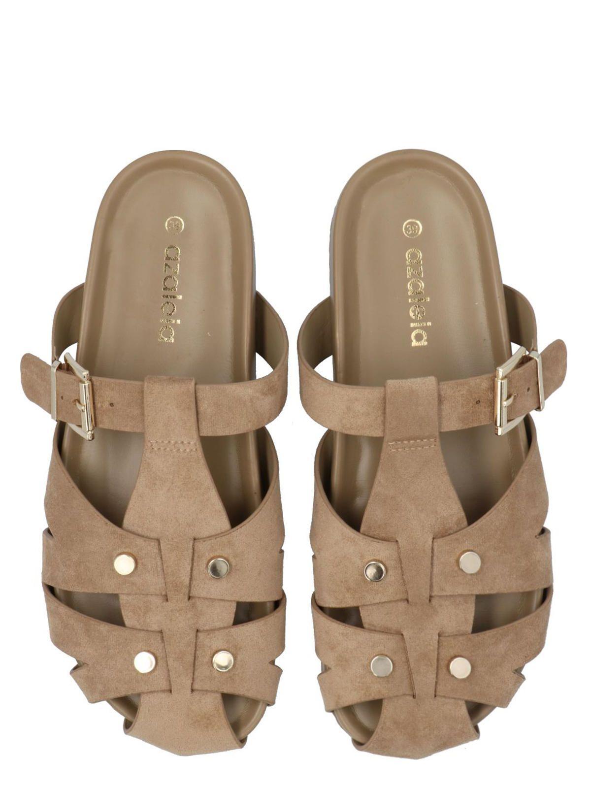 Sueco Mujer Ariel Beige-7