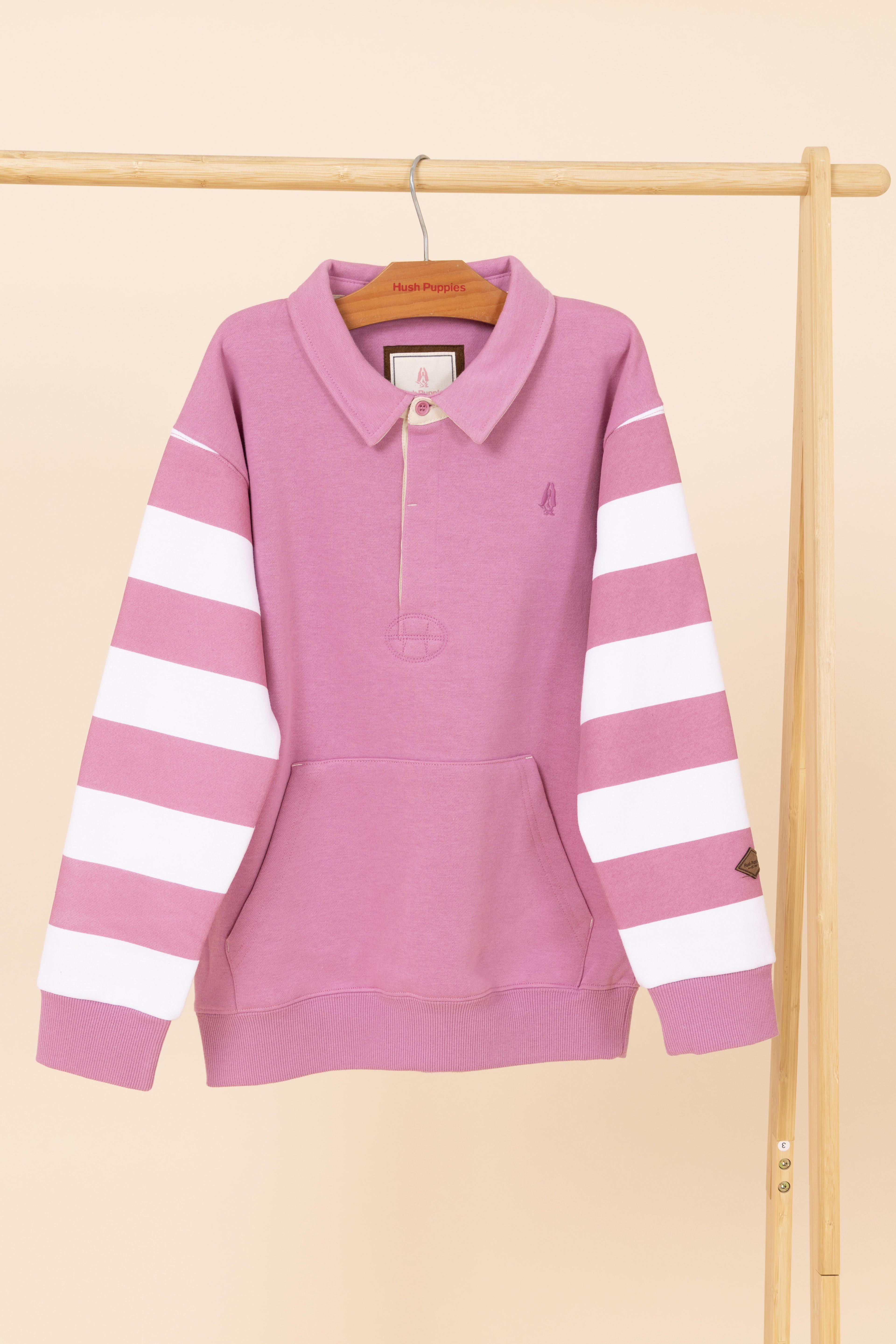 Polerón Niña Cleo Rosado-0