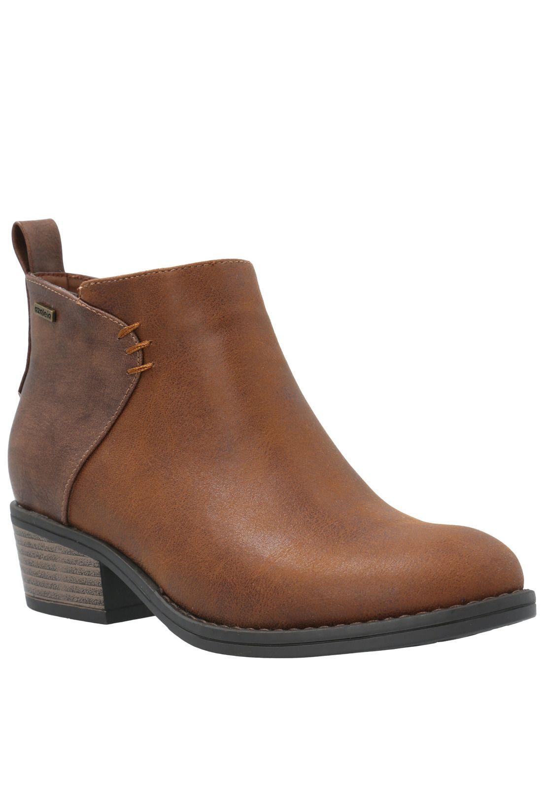 Botín Mujer Gabone Cognac-0