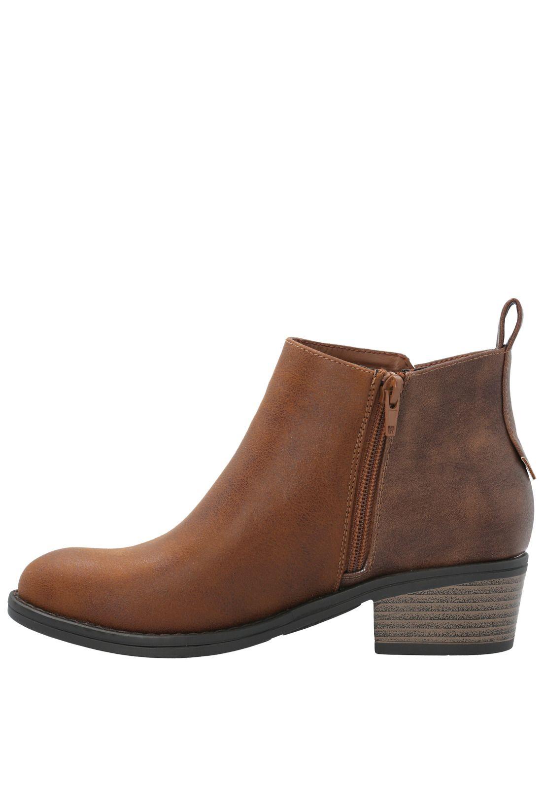 Botín Mujer Gabone Cognac-3