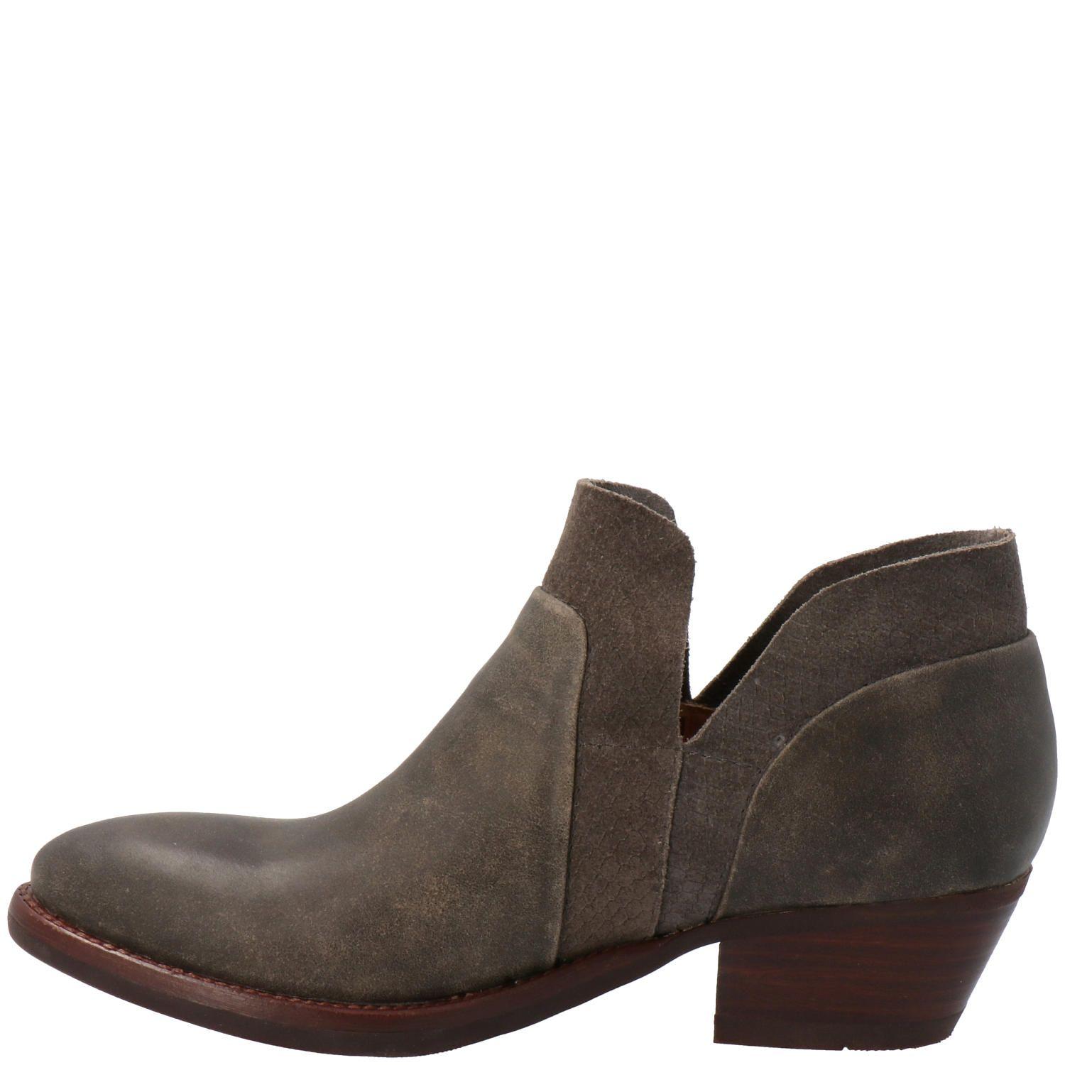 Botin Mujer Juli Cuero Verde-4