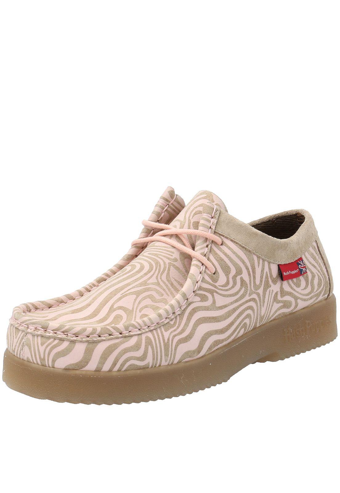 Zapato Cuero Mujer Navajo Psicodélic Rosa-3