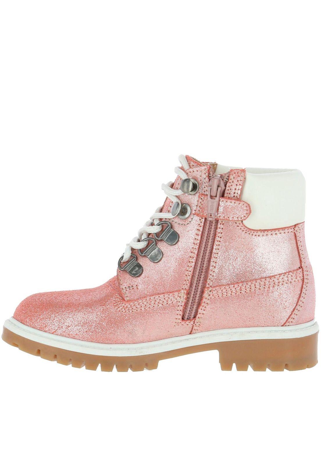 Botin Cuero Niña Ruby 2 Rosa-3