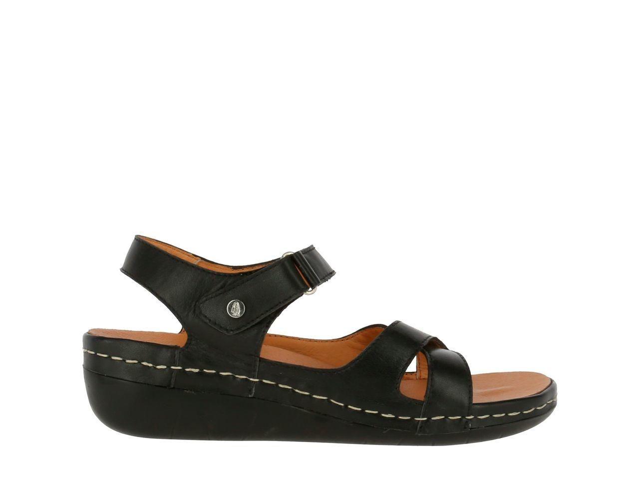 Sandalia Cuero Clover Negro-2