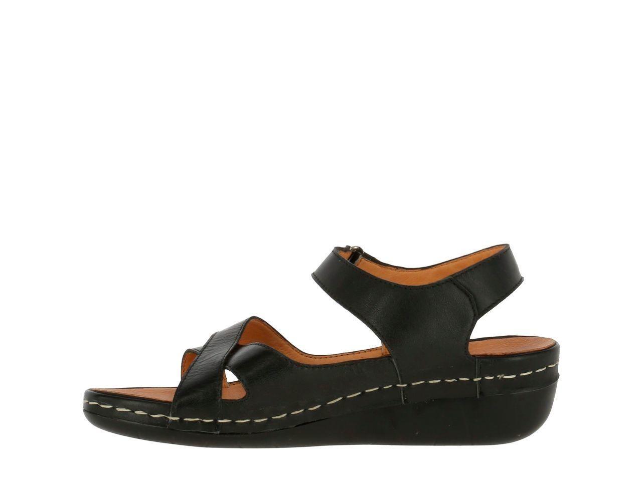 Sandalia Cuero Clover Negro-3