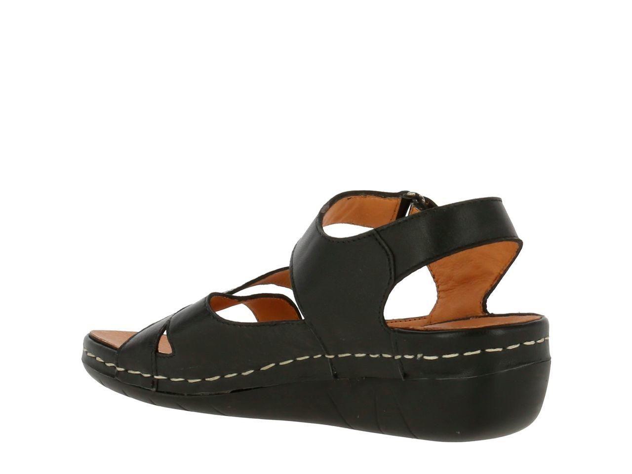 Sandalia Cuero Clover Negro-4