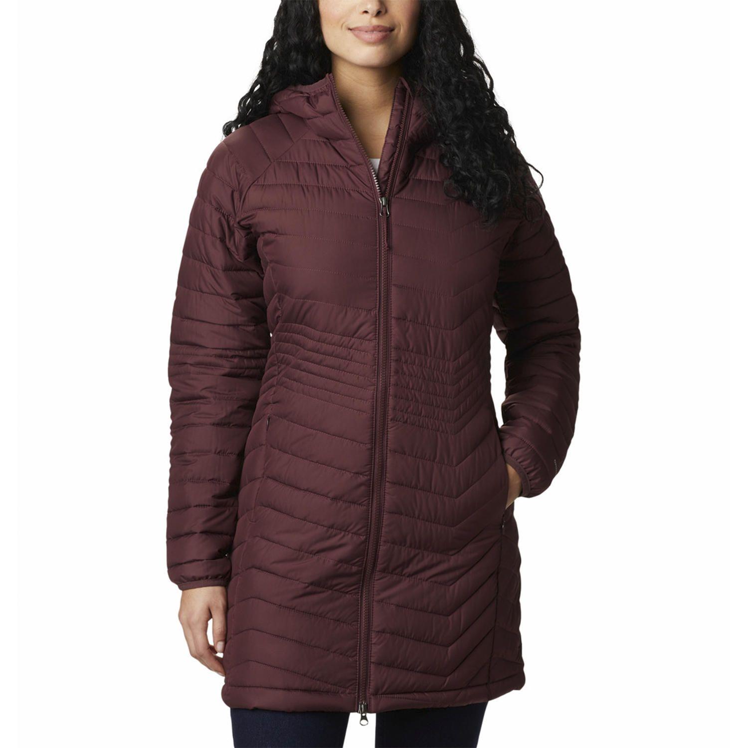 Parka Mujer Powder Lite Mid Jkt Rojo-0
