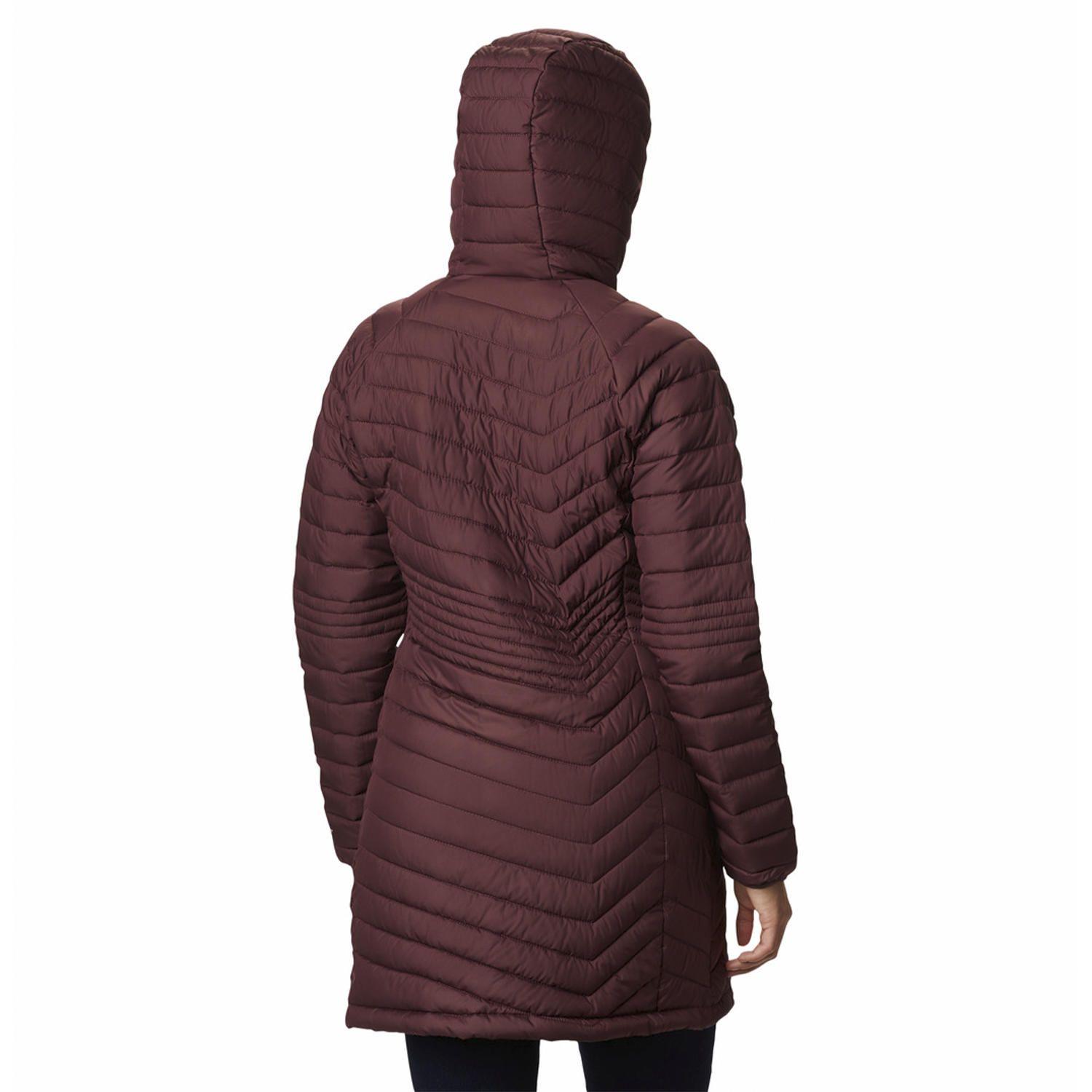 Parka Mujer Powder Lite Mid Jkt Rojo-2