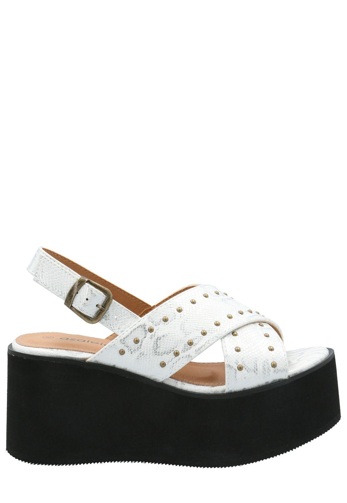 Sandalia Mujer Marcello Blanco -1