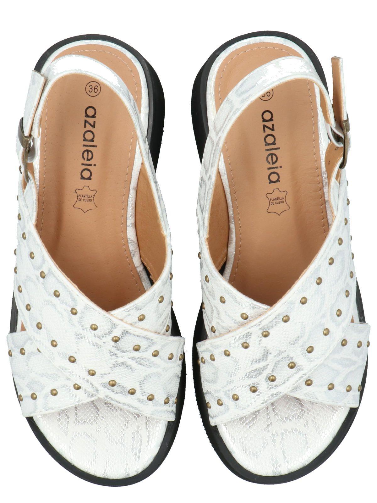 Sandalia Mujer Marcello Blanco -6