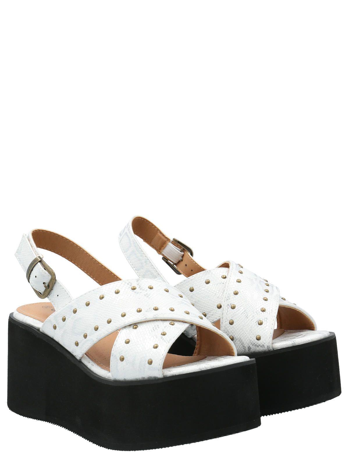 Sandalia Mujer Marcello Blanco -7