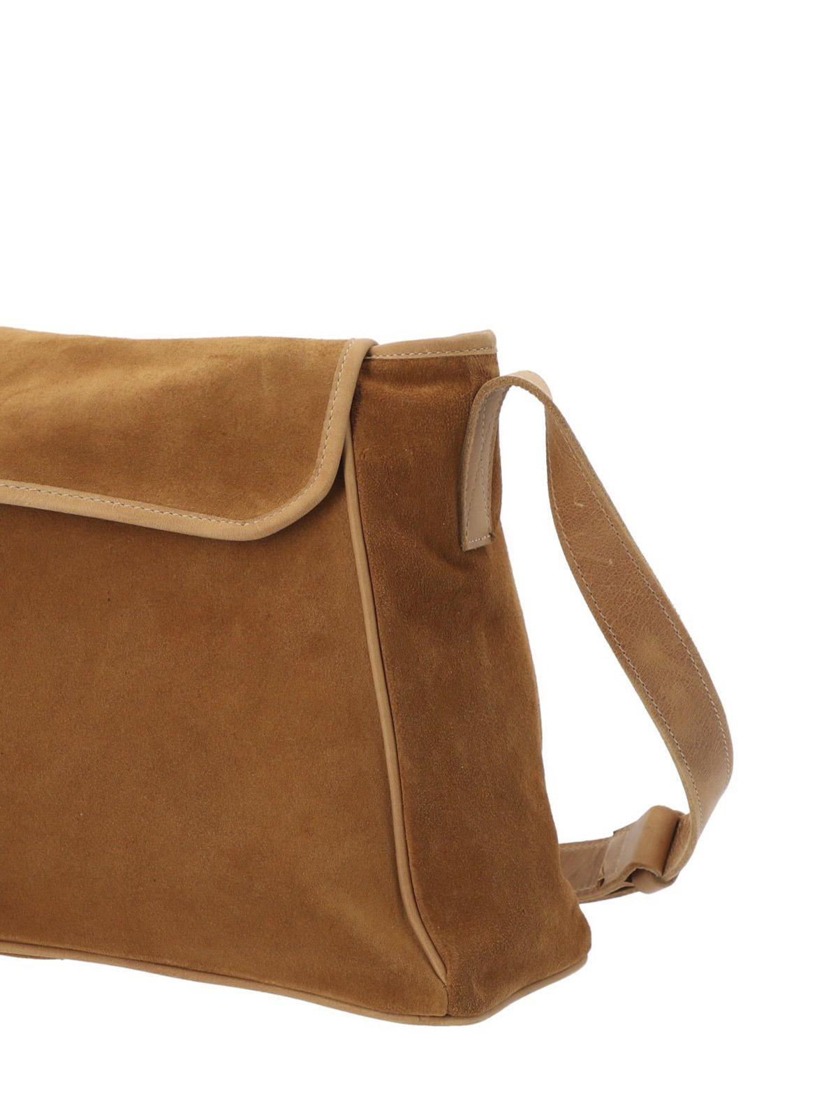 Cartera Cuero Mujer Laila Cross Caramelo-2