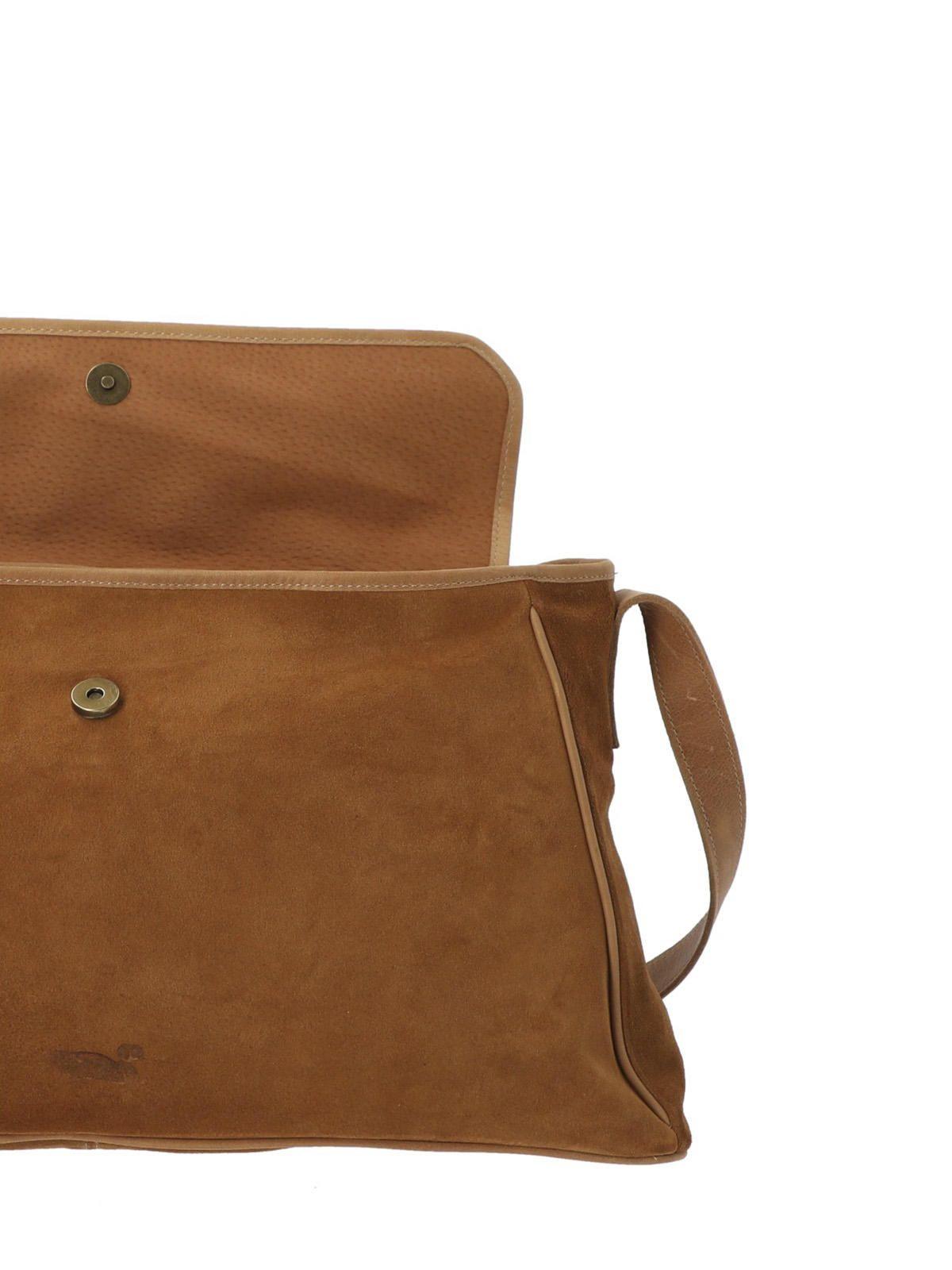 Cartera Cuero Mujer Laila Cross Caramelo-4