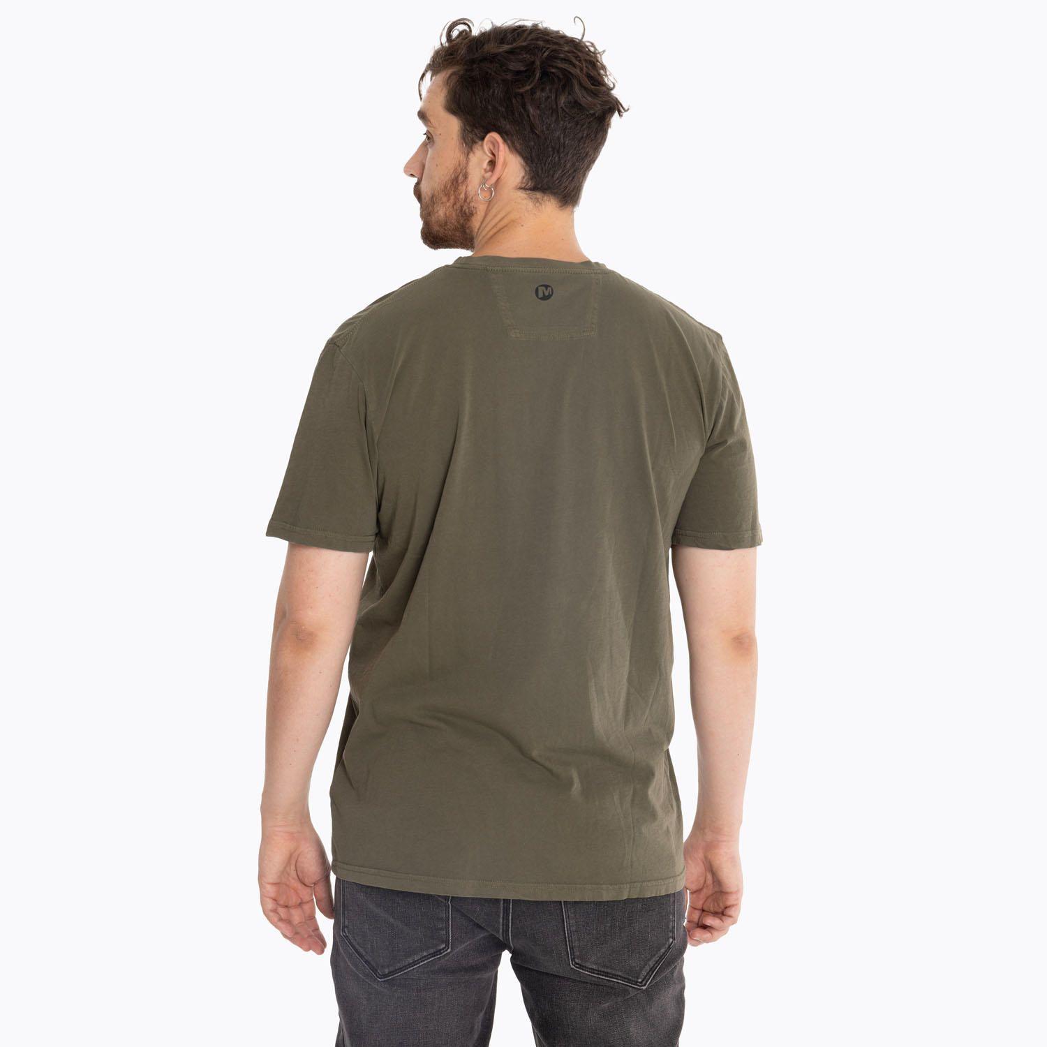 Polera Hombre Pocket 2 Oliva-1