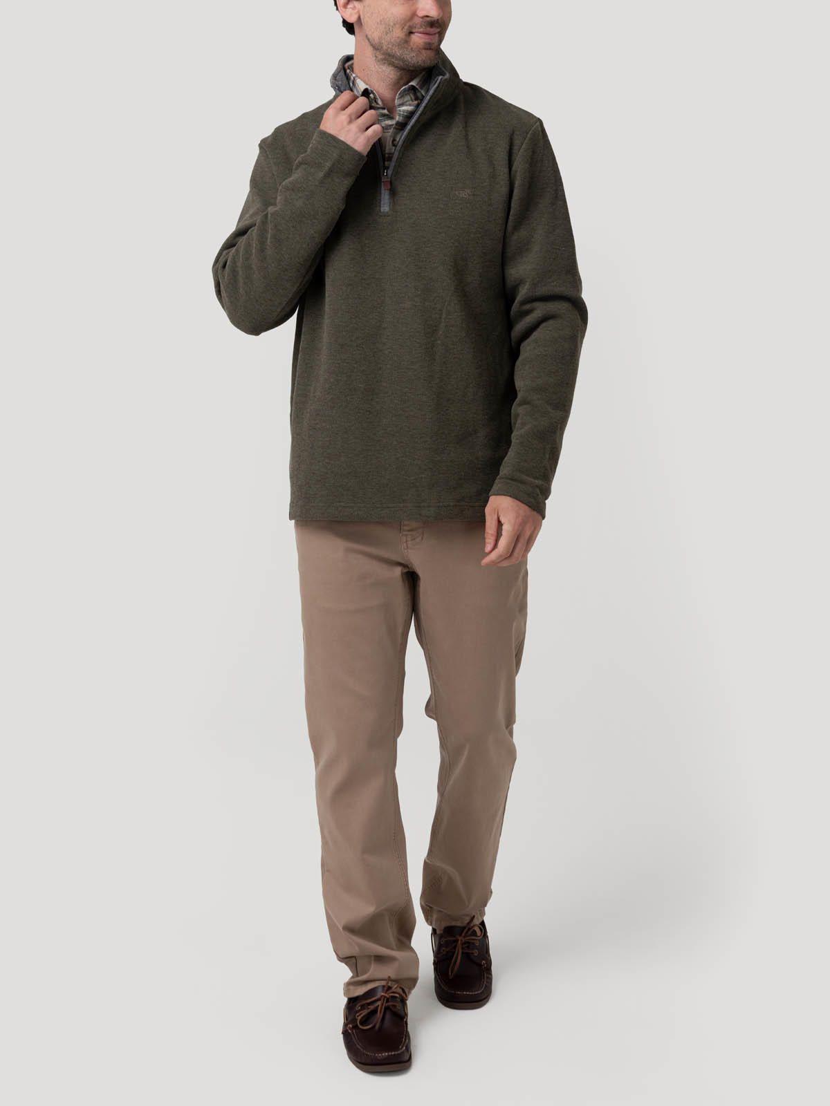 Polerón Algodón Orgánico Hombre Doblehalf Verde-7