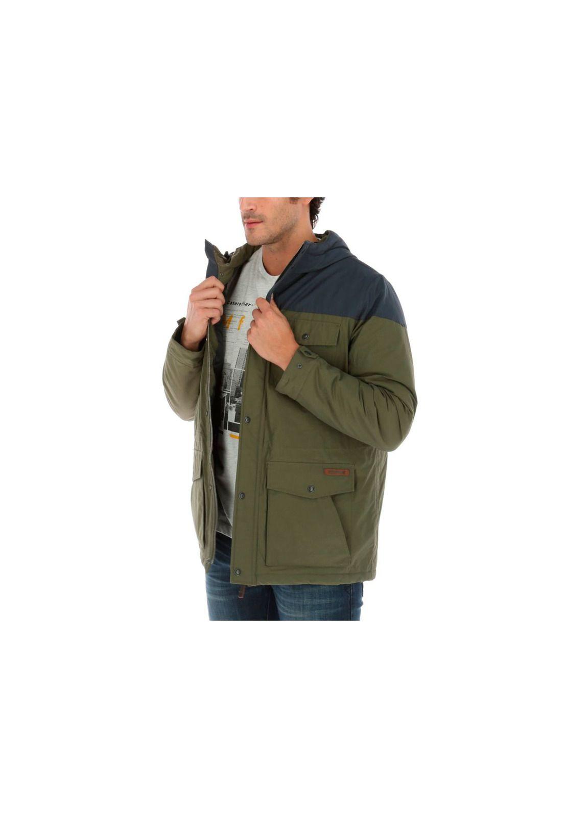Chaqueta Beartooth Colorblocked Parka Verde-1