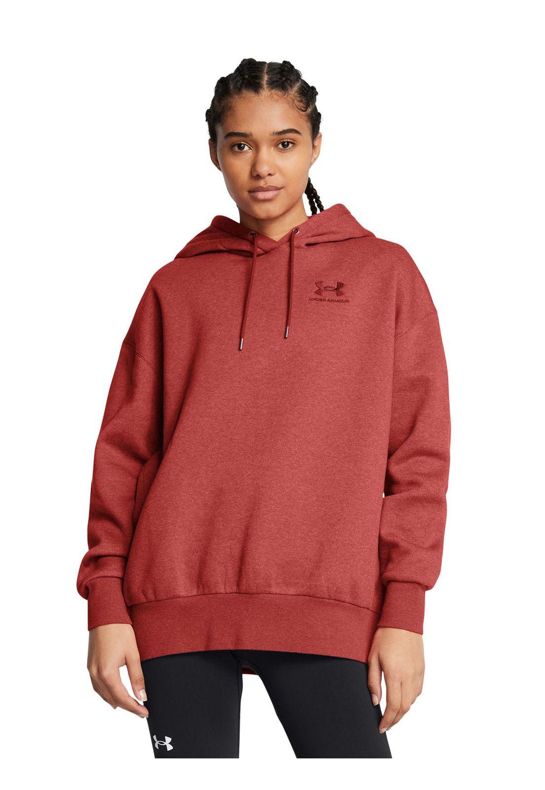 Polerón Oversize Icon para mujer Naranjo-3