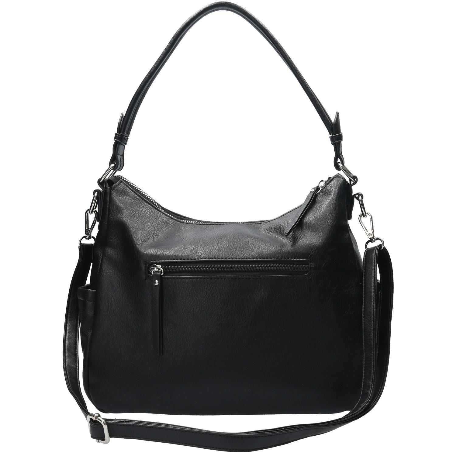 Cartera Mujer Eager Hobo Negro-2