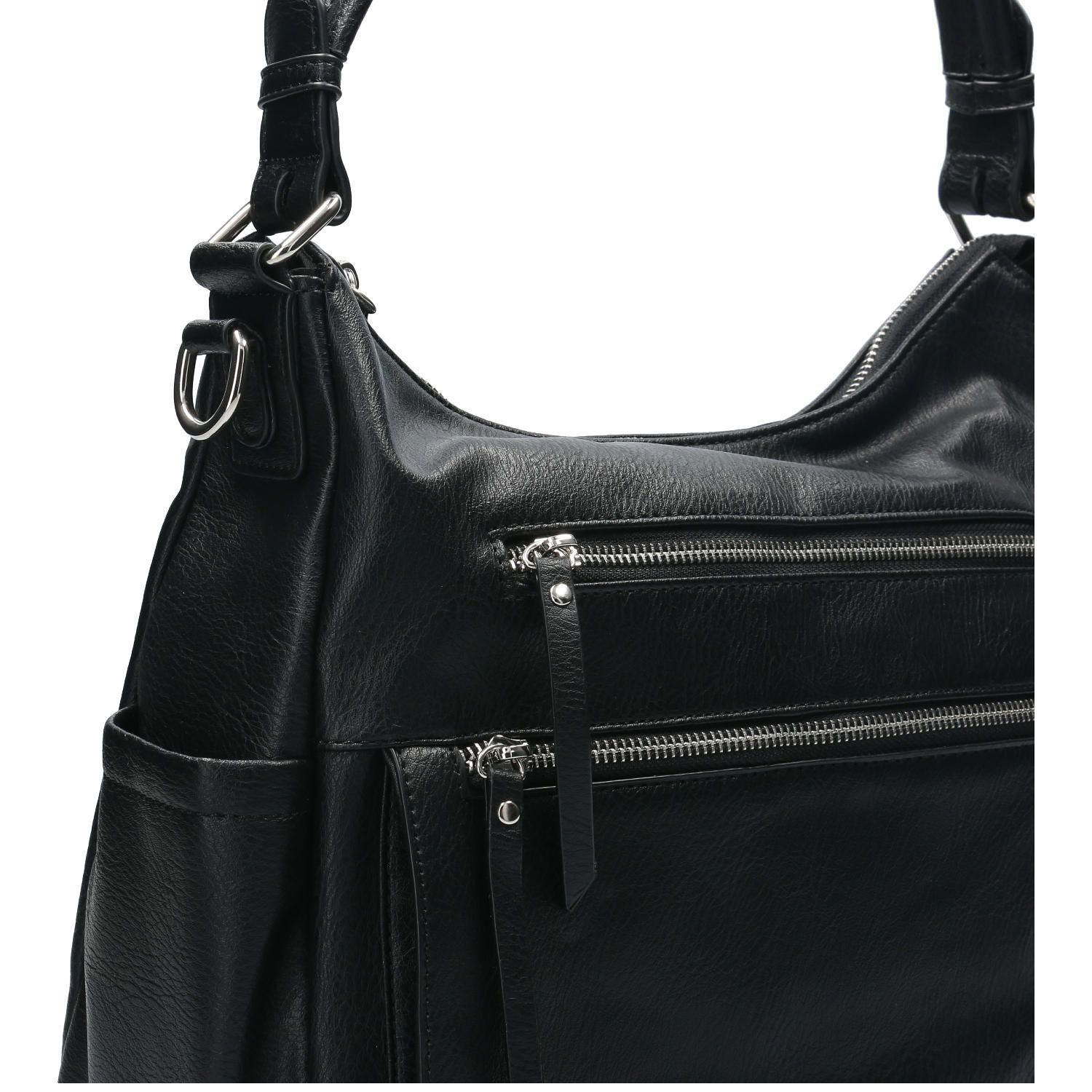 Cartera Mujer Eager Hobo Negro-3