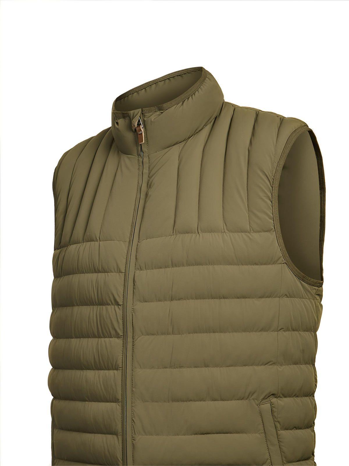 Chaqueta Sin Mangas Nylon Hombre Journey Café-3