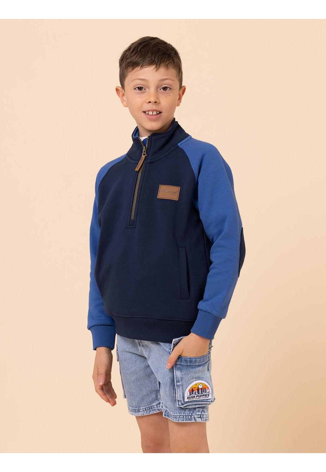 Polerón Niño Ebern Azul-3