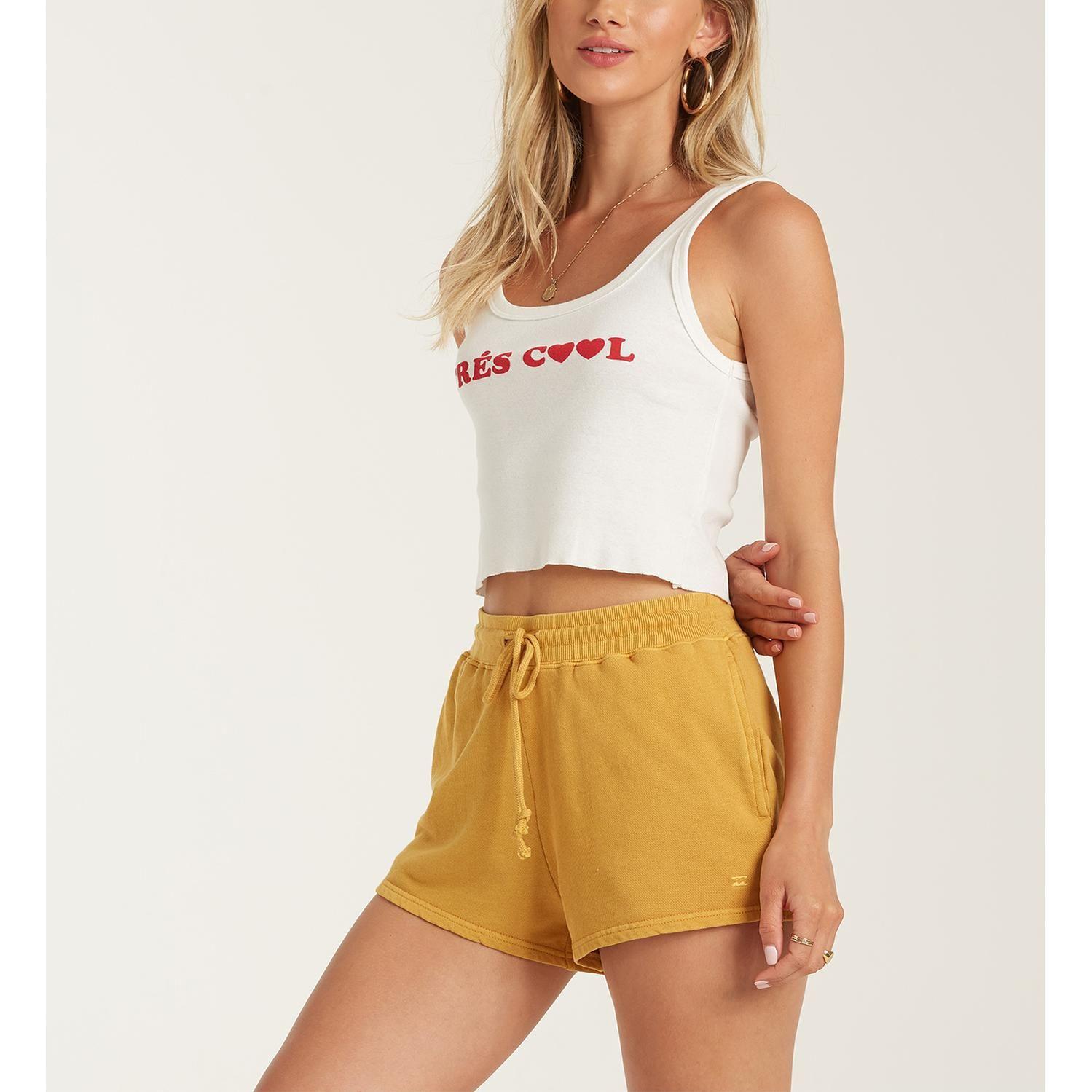 Short  Gold Coast Mostaza Mujer-1