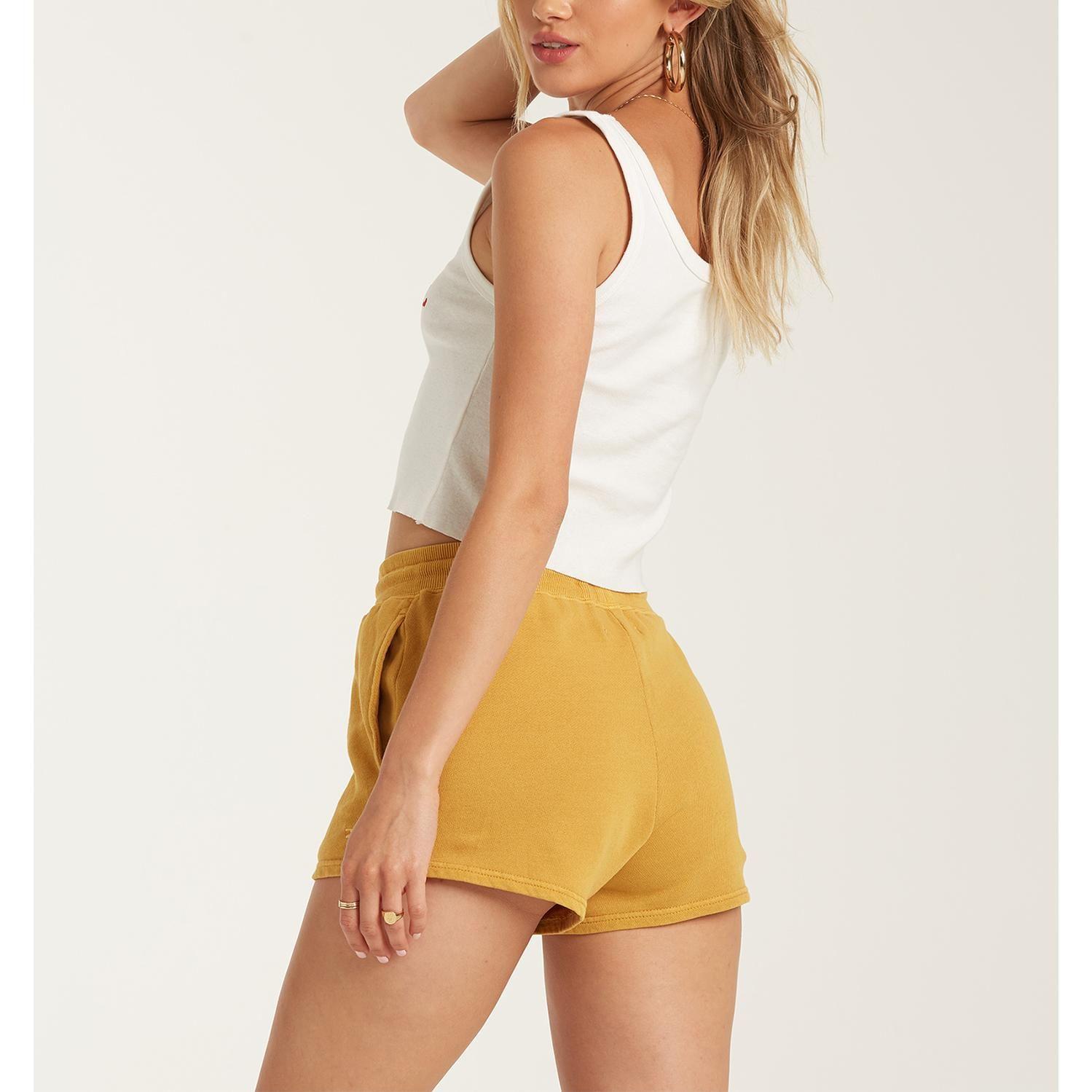 Short  Gold Coast Mostaza Mujer-2