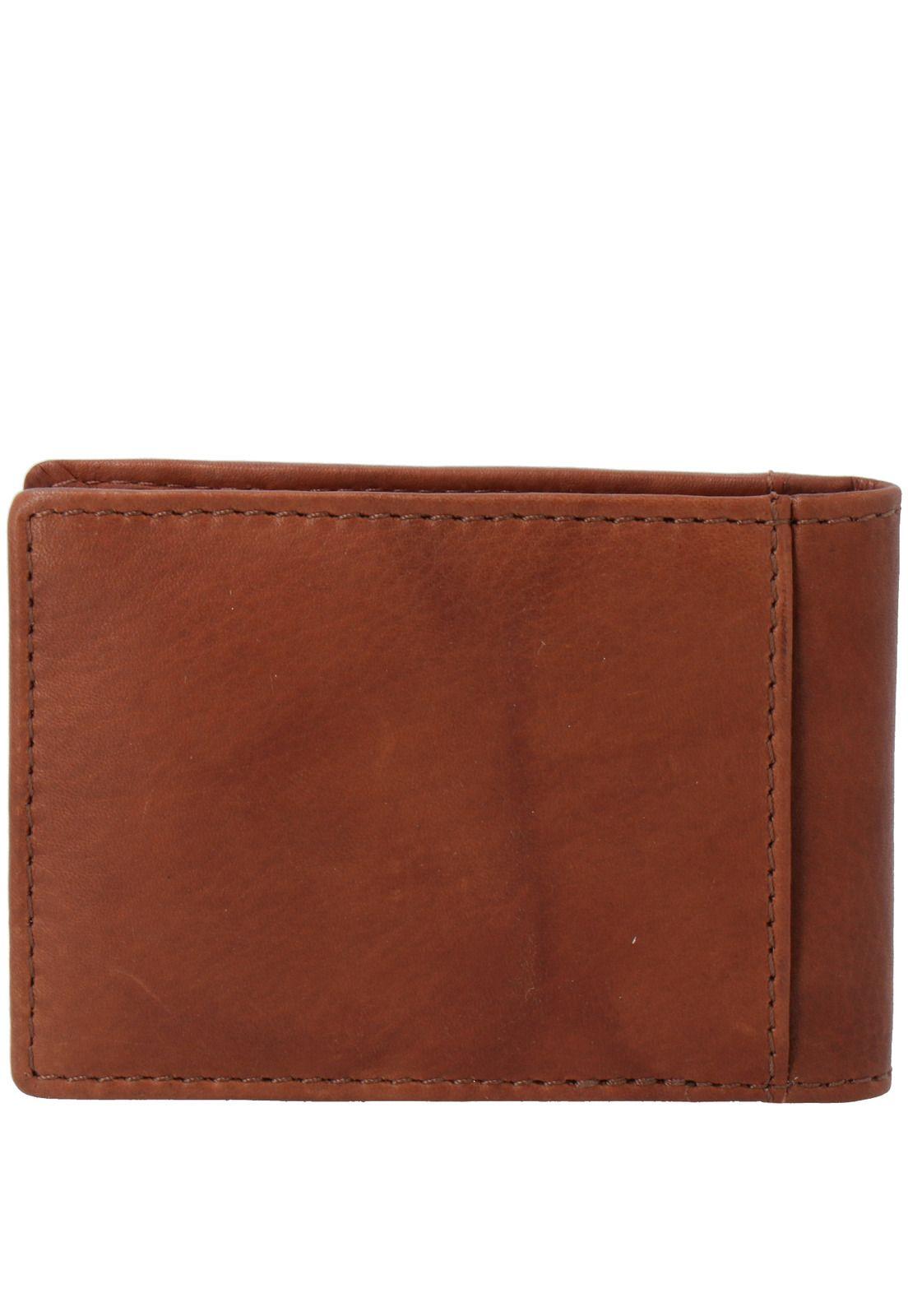 Billetera Hombre Aq Clip Café-1