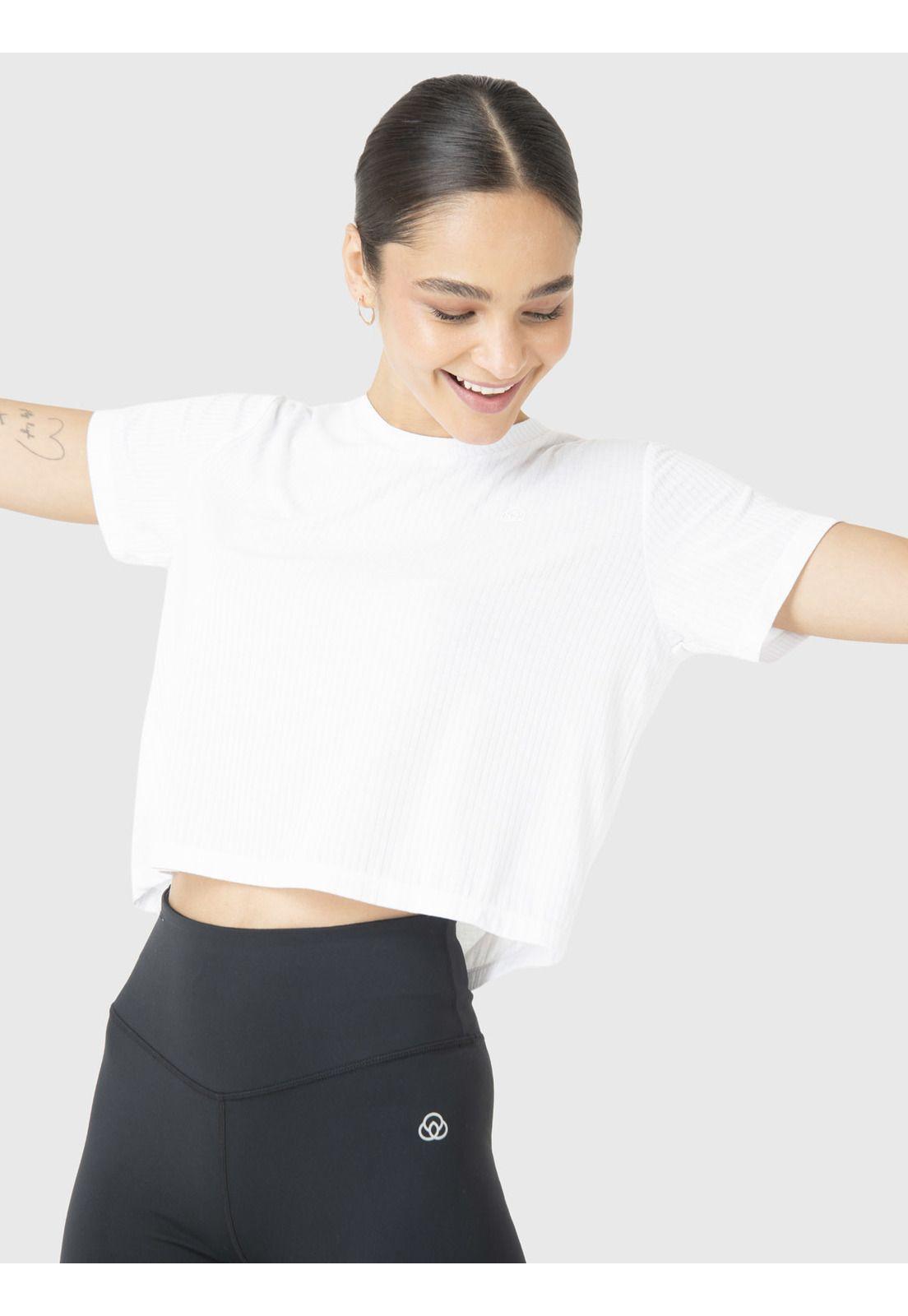Polera Manga Corta Mujer Basic Zia II Blanco-0
