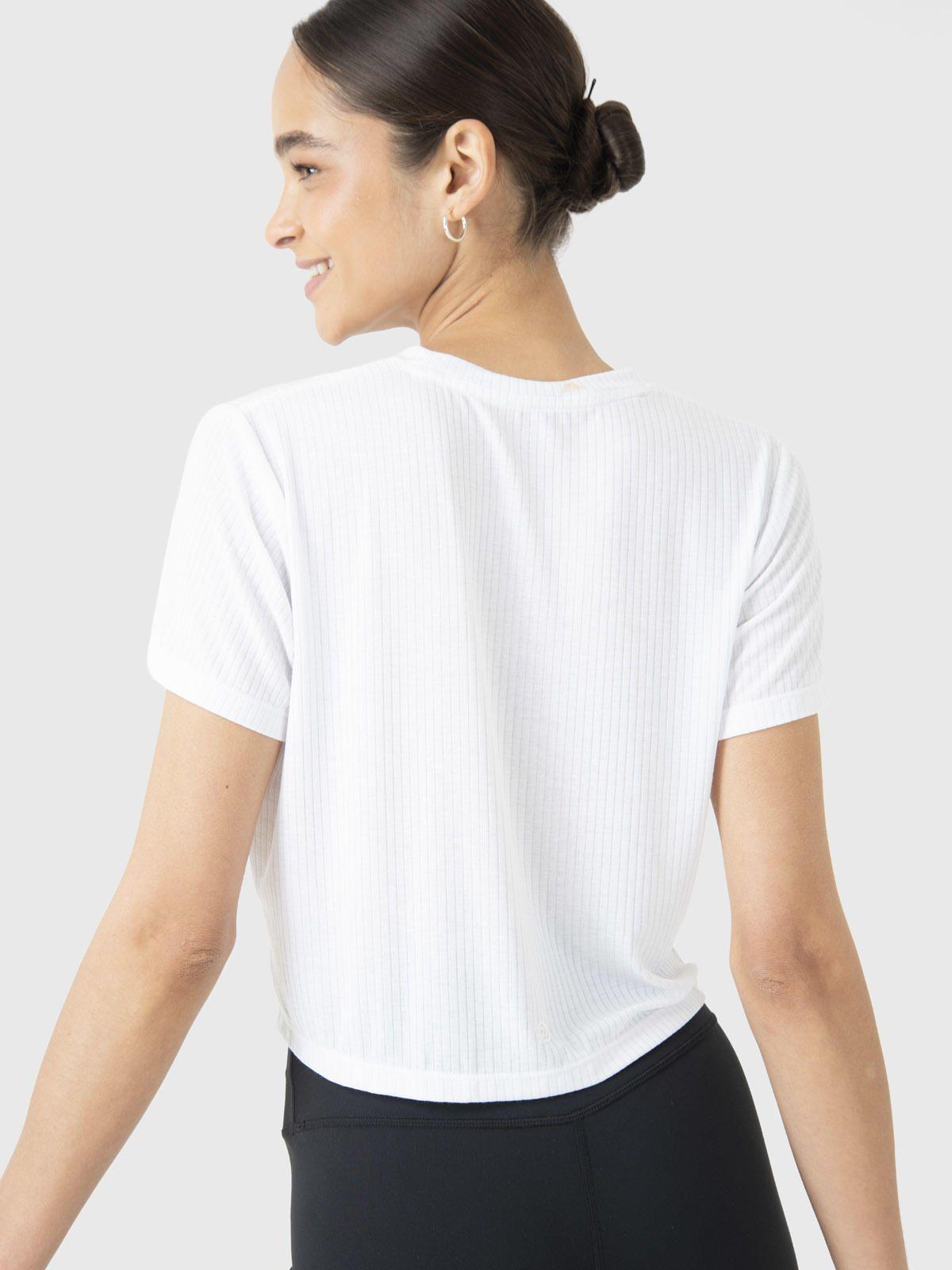 Polera Manga Corta Mujer Basic Zia II Blanco-3