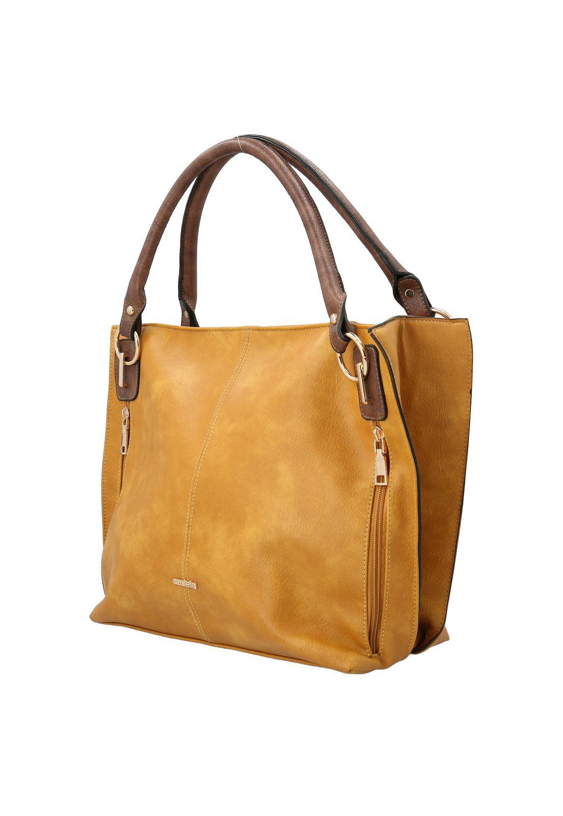 Cartera Mujer Carol Mostaza-1
