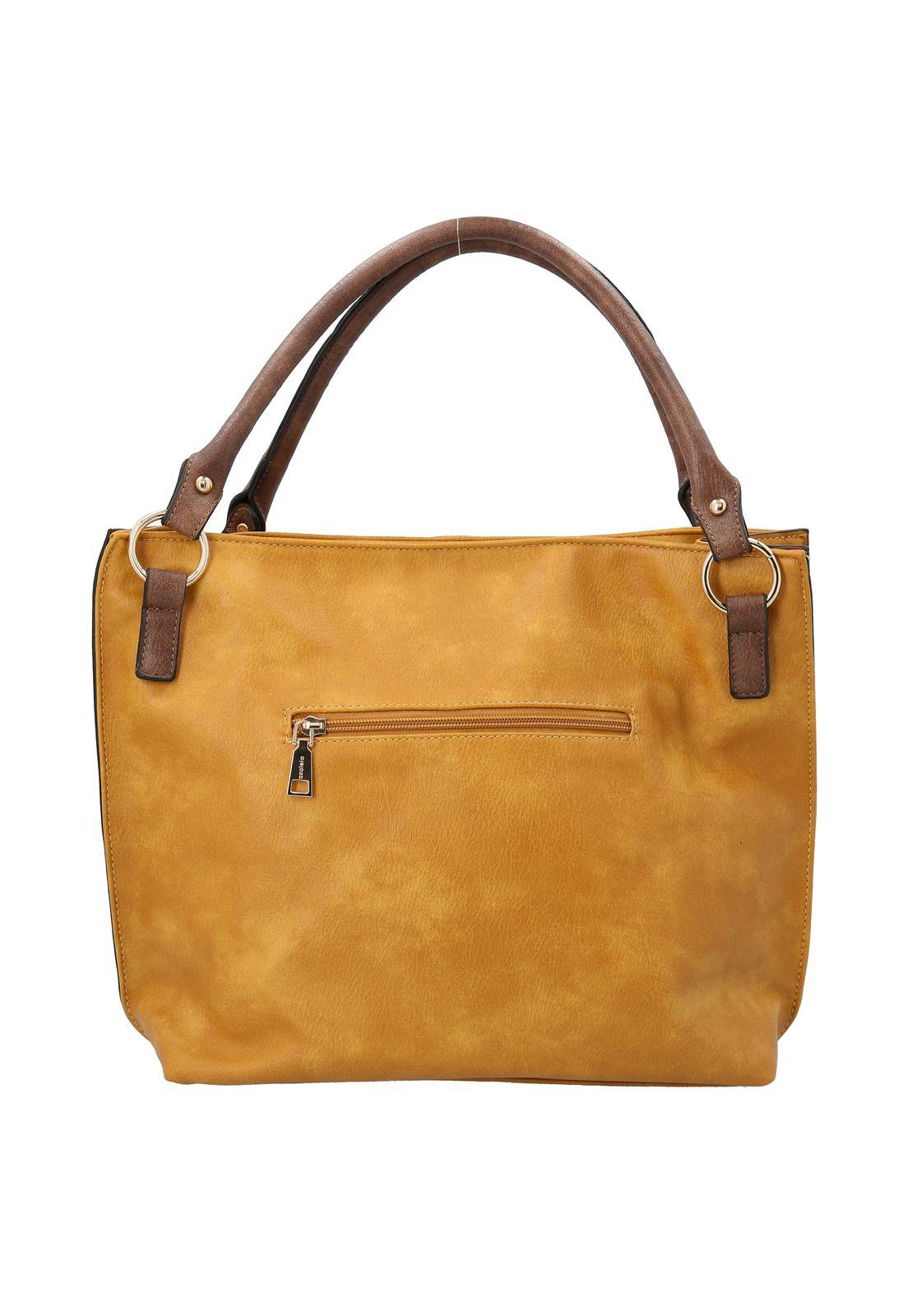 Cartera Mujer Carol Mostaza-2