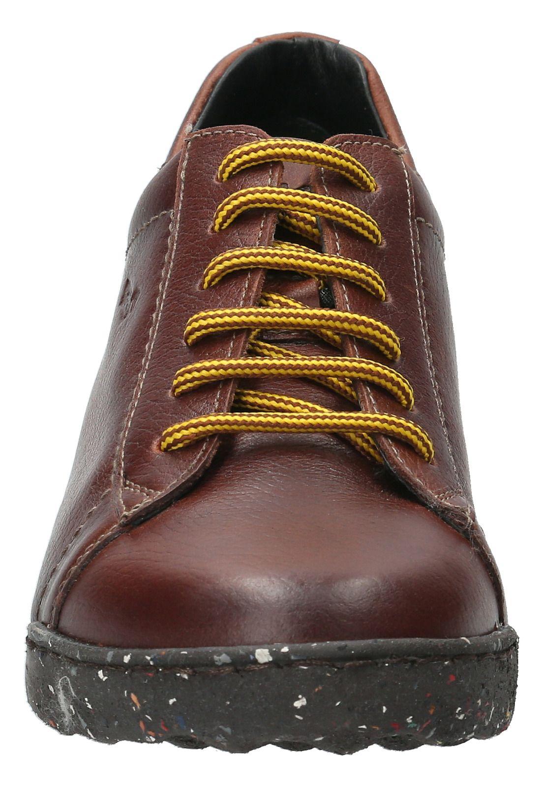 Zapato Cuero Mujer Crossett Café-3