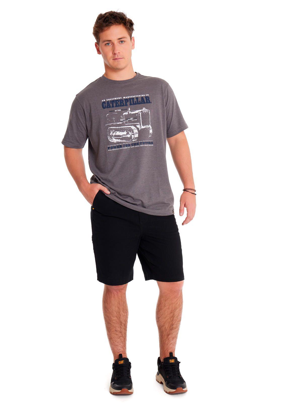 Short Hombre Stretch Canvas Utility Short Negro-1