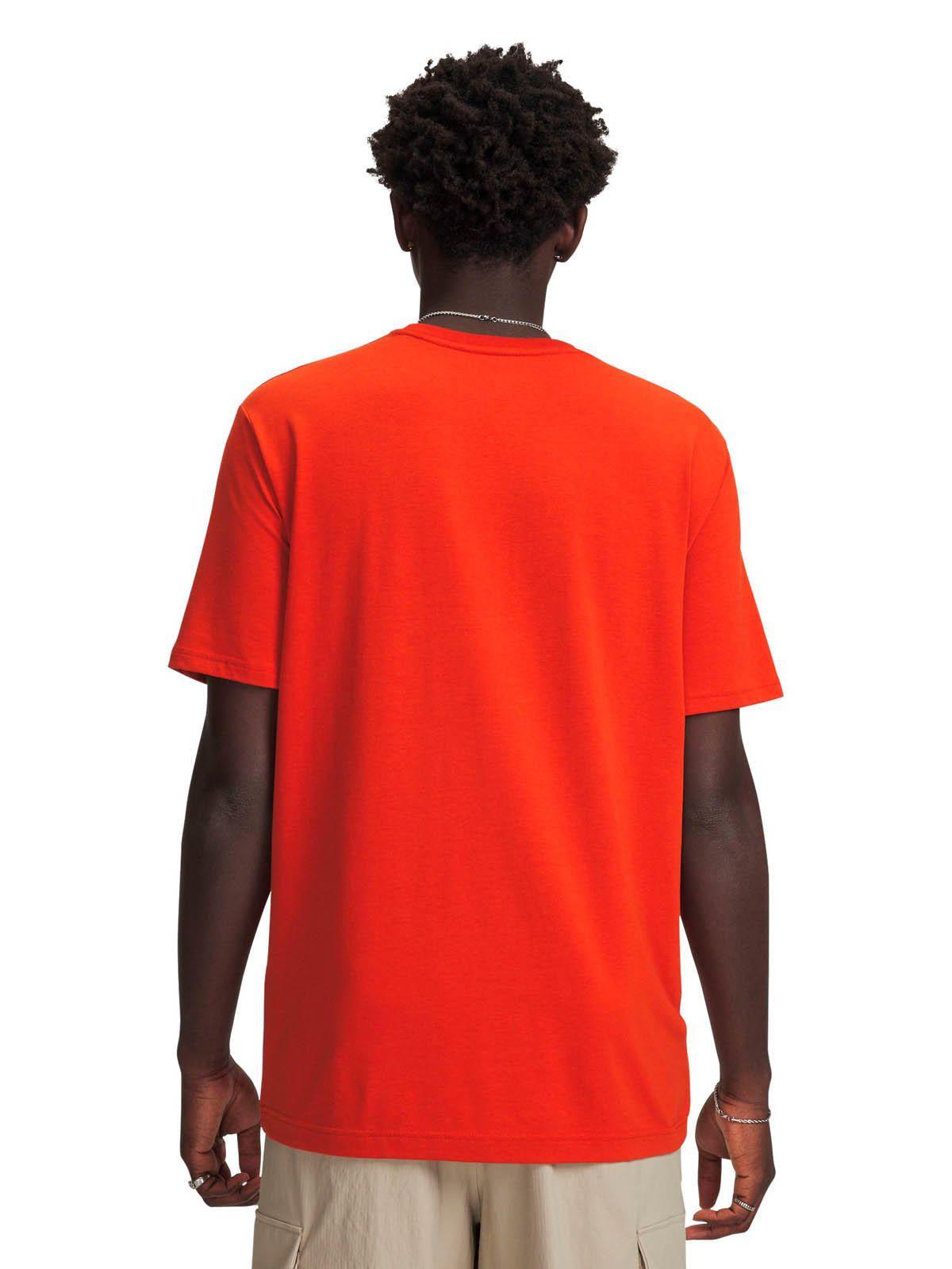 Polera Manga Corta Lifestyle para hombre Icon naranjo -1