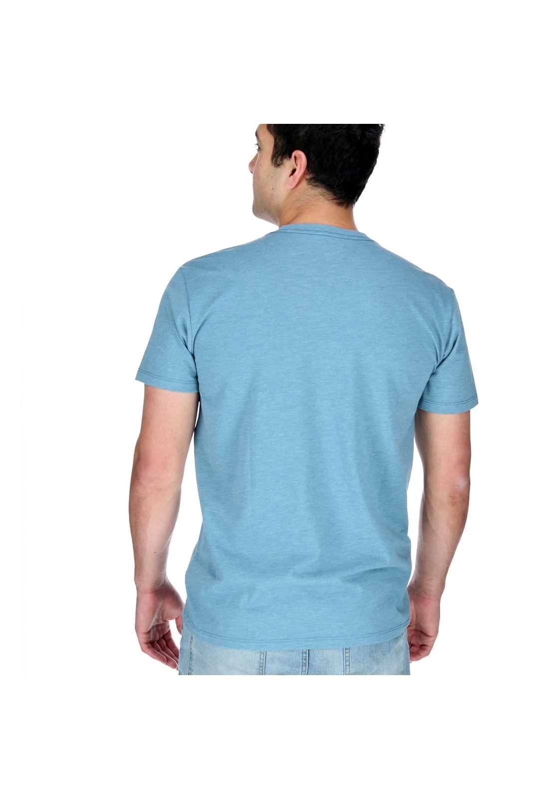 Polera M/C Hombre Sei Tee Azul-2