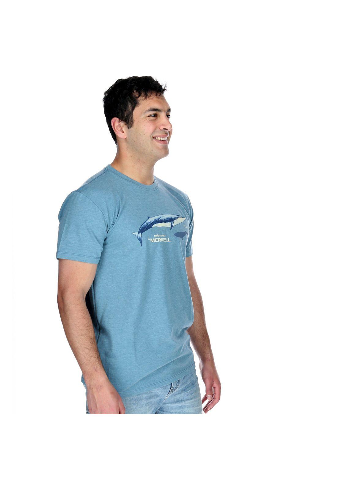 Polera M/C Hombre Sei Tee Azul-4