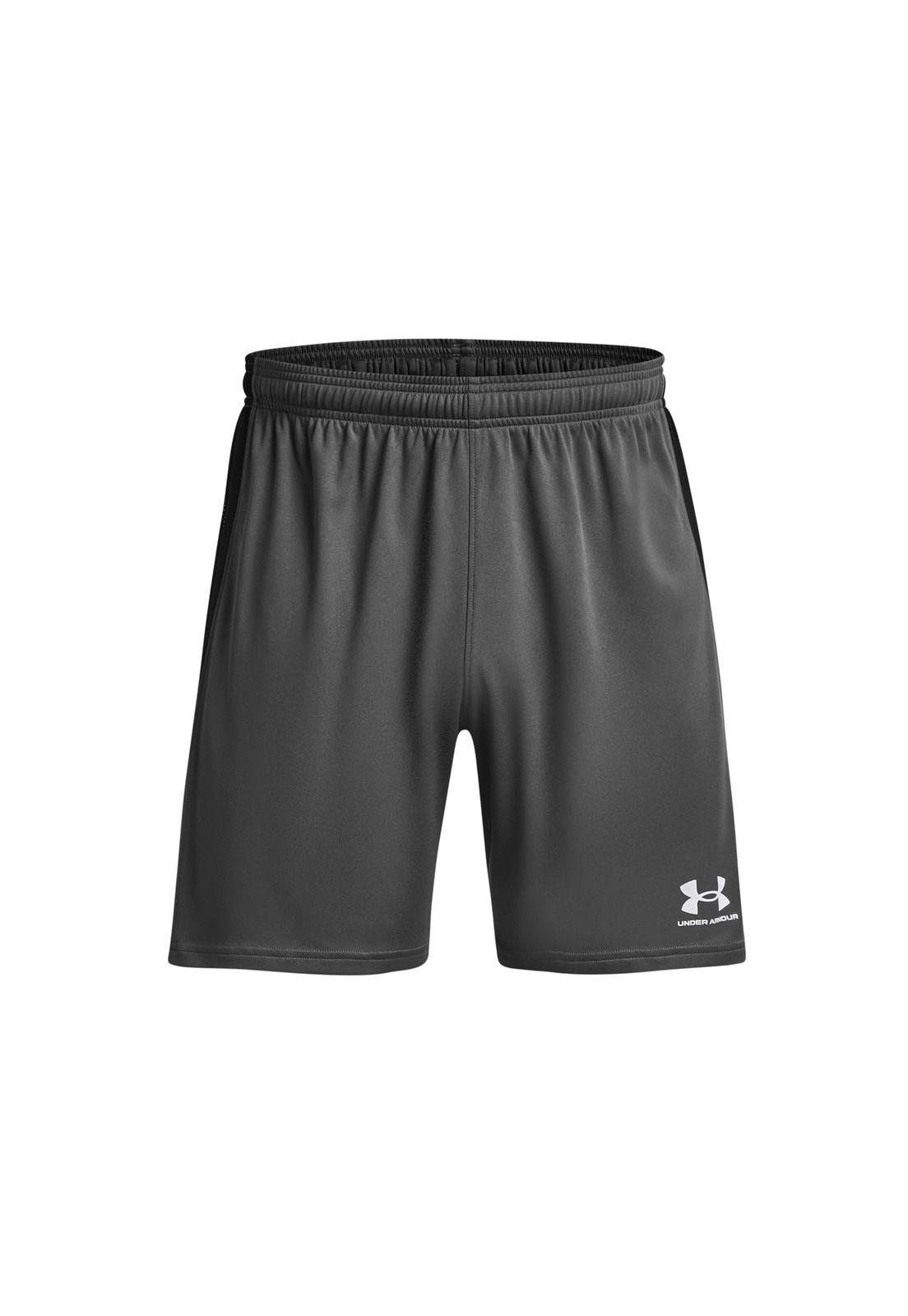 Shorts UA Challenger para hombre Gris-0