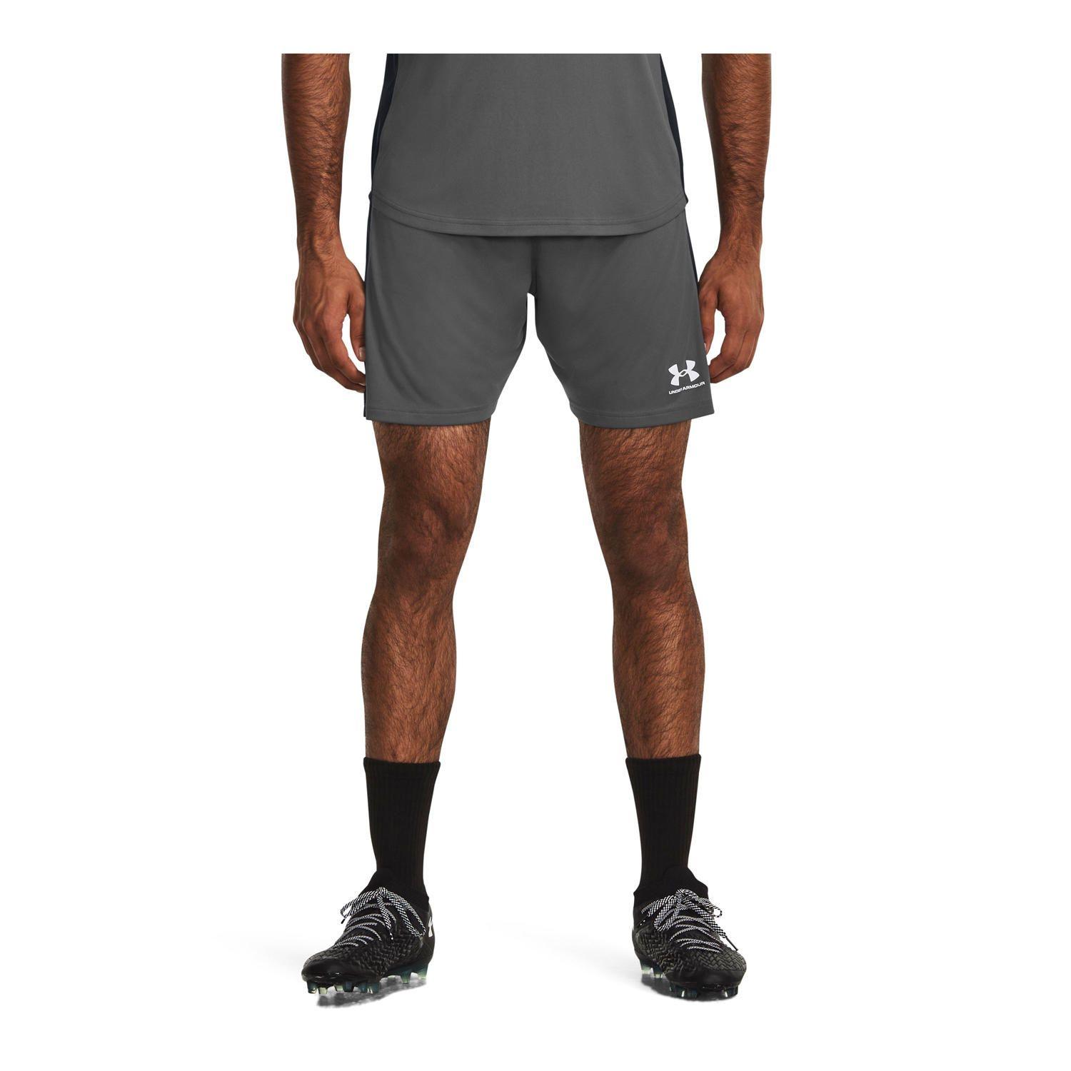 Shorts UA Challenger para hombre Gris-3