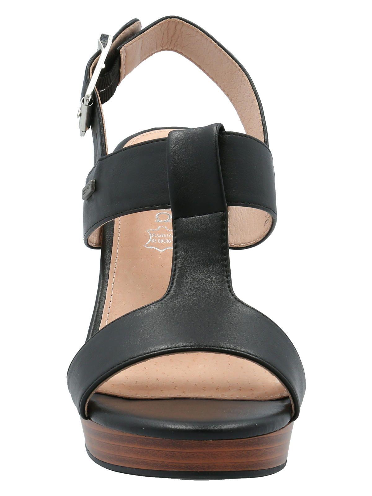 Sandalia Negra Mujer Luciano -3